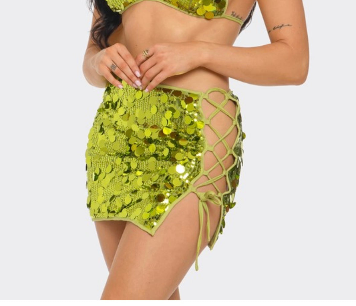 Sequin Green set