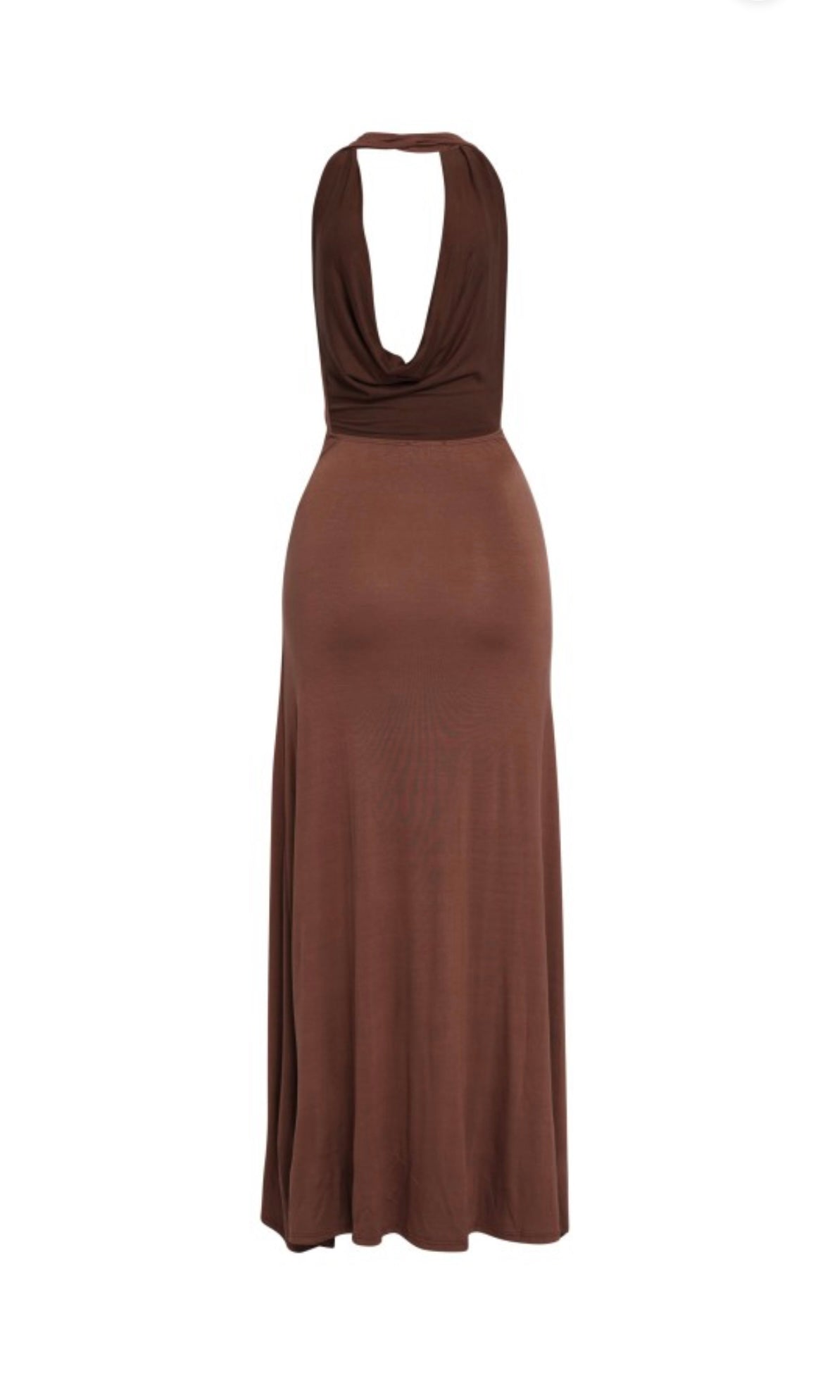 Brown maxi dress