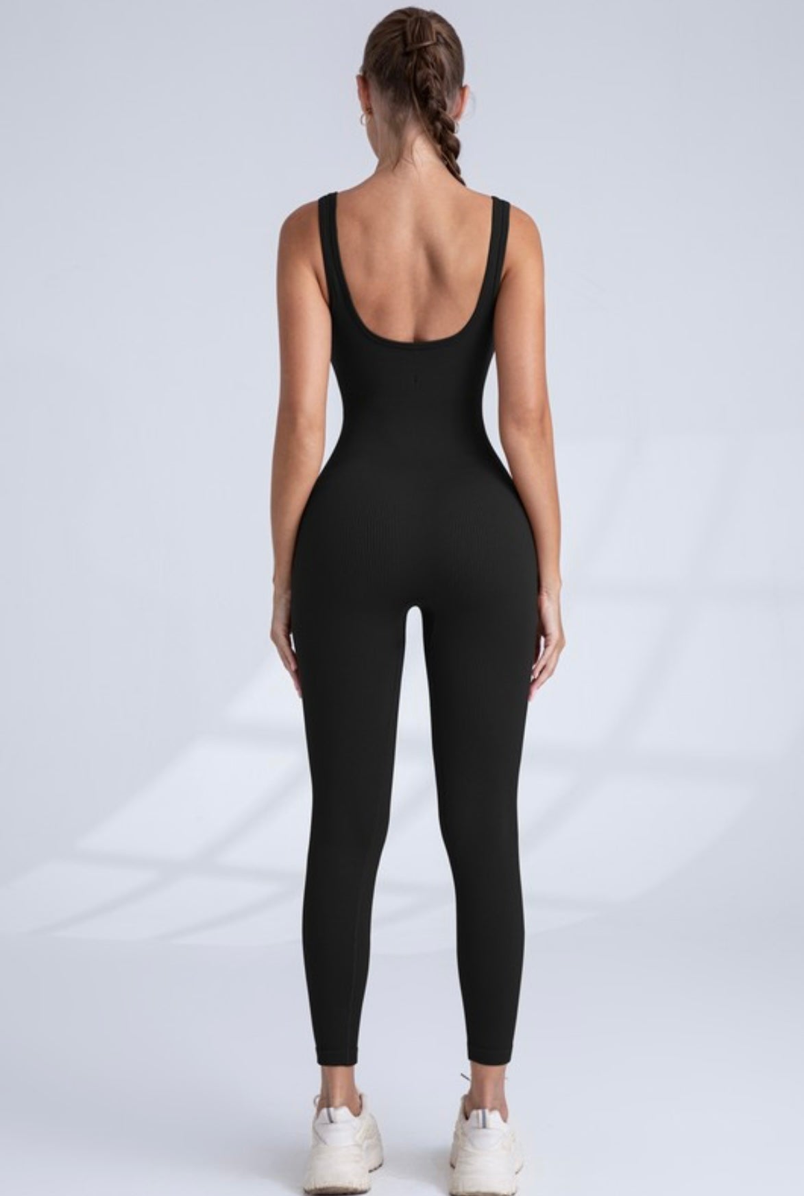 Black active jumpsuit