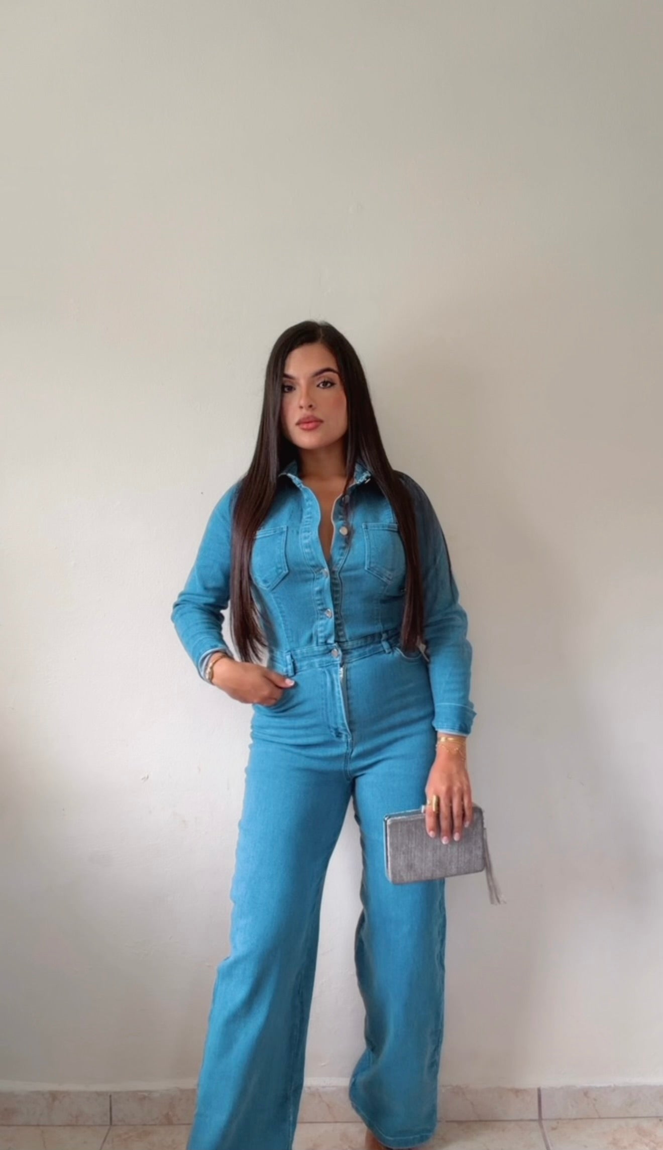 Denim Jumpsuit