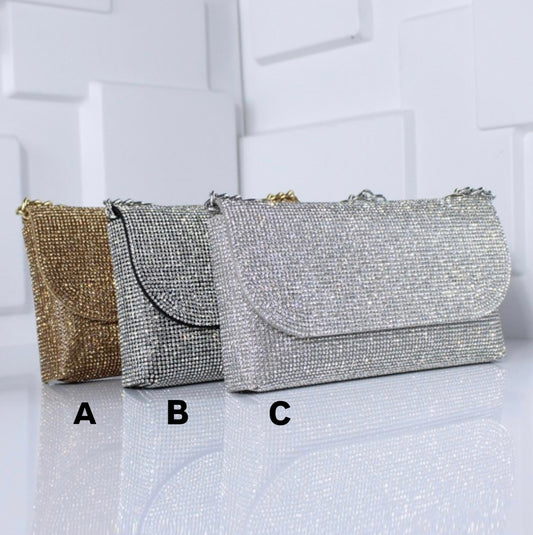Elegant Rhinestone clutch