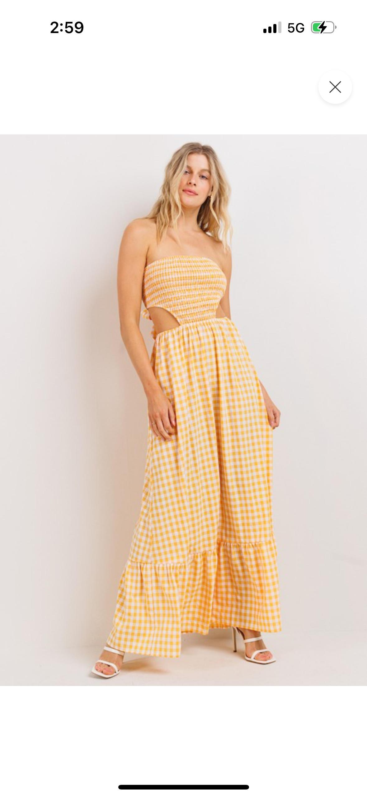 Yellow Maxi Dress