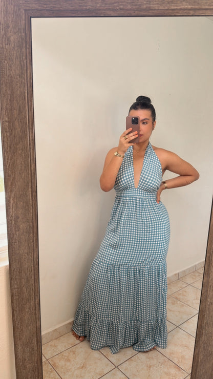 Blue Maxi Dress