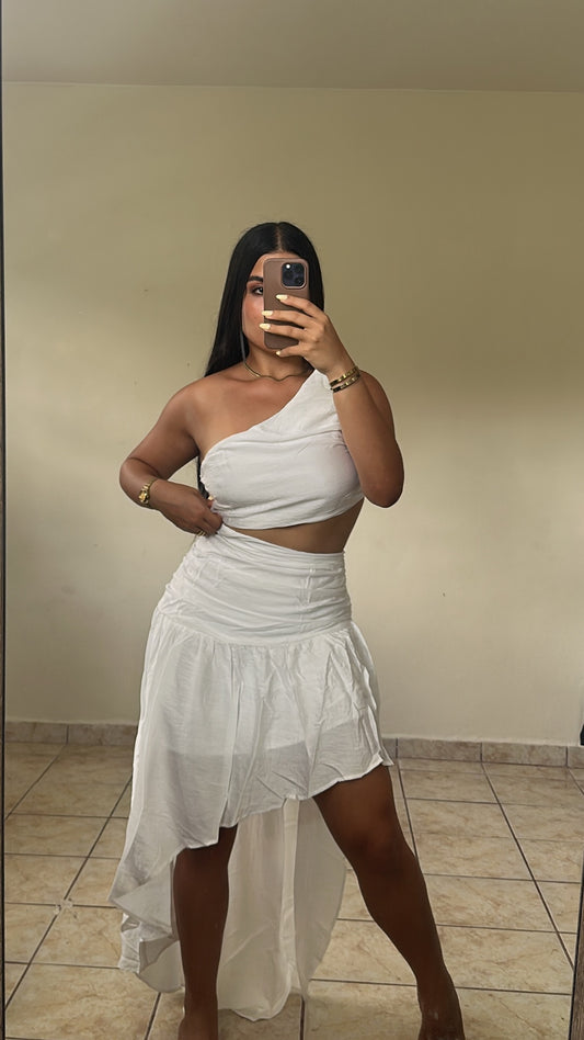 Cascade dress