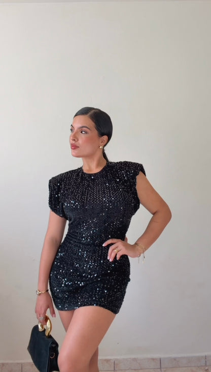 Festa Black Dress