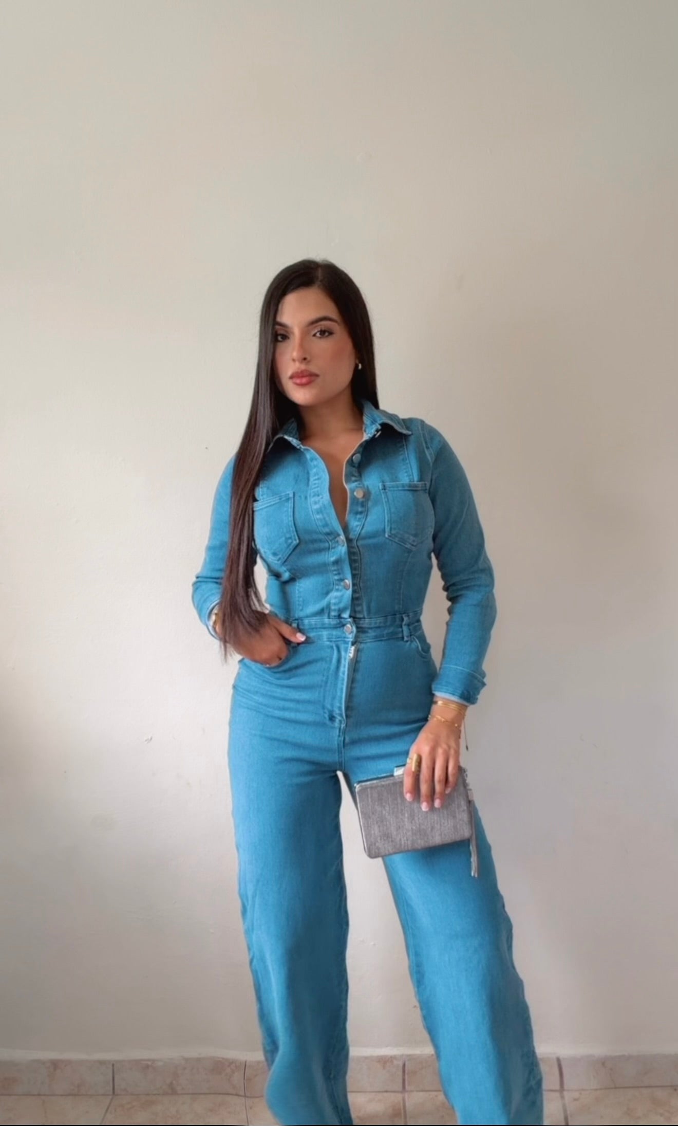 Denim Jumpsuit