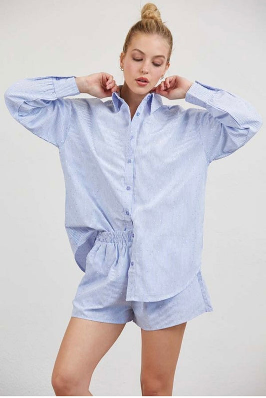 BLUE STRIPE SET