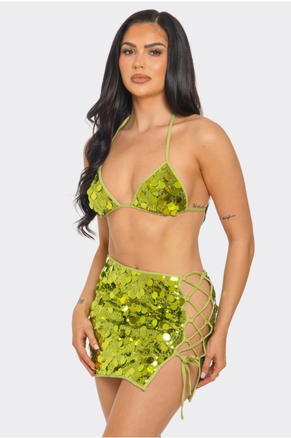 Sequin Green set