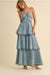 Denim maxi dress