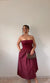 Wine Dress