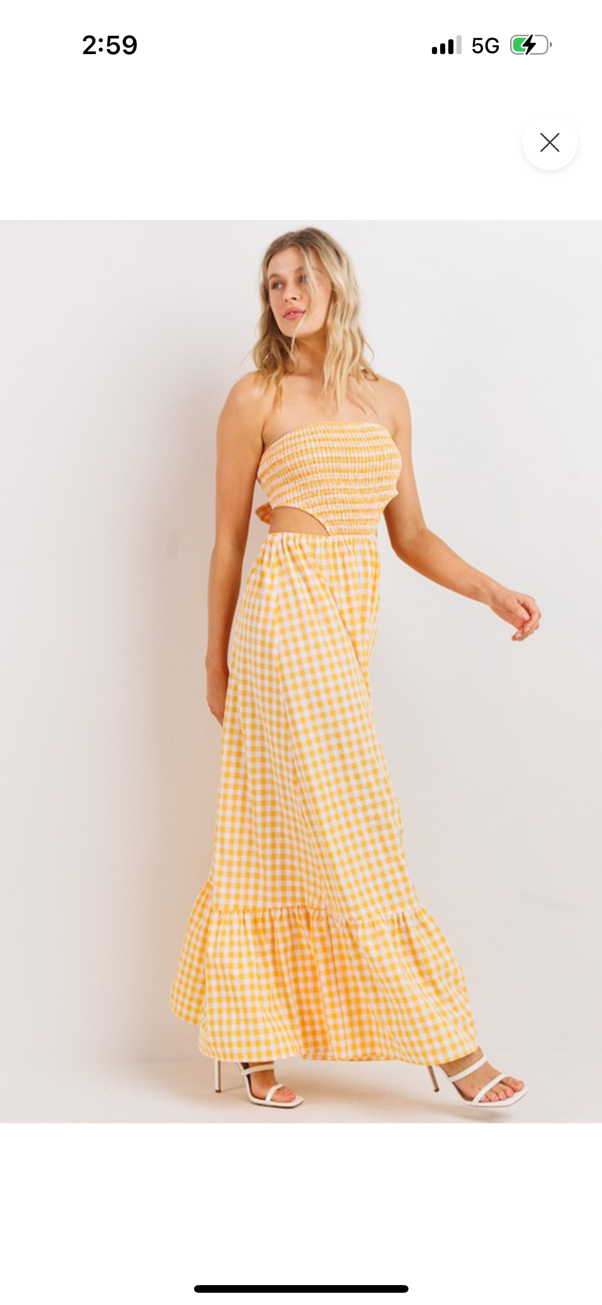 Yellow Maxi Dress