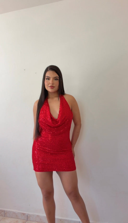 Holiday Sequin Dress