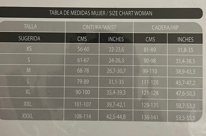 Cinturilla Reloj de Arena con elásticos