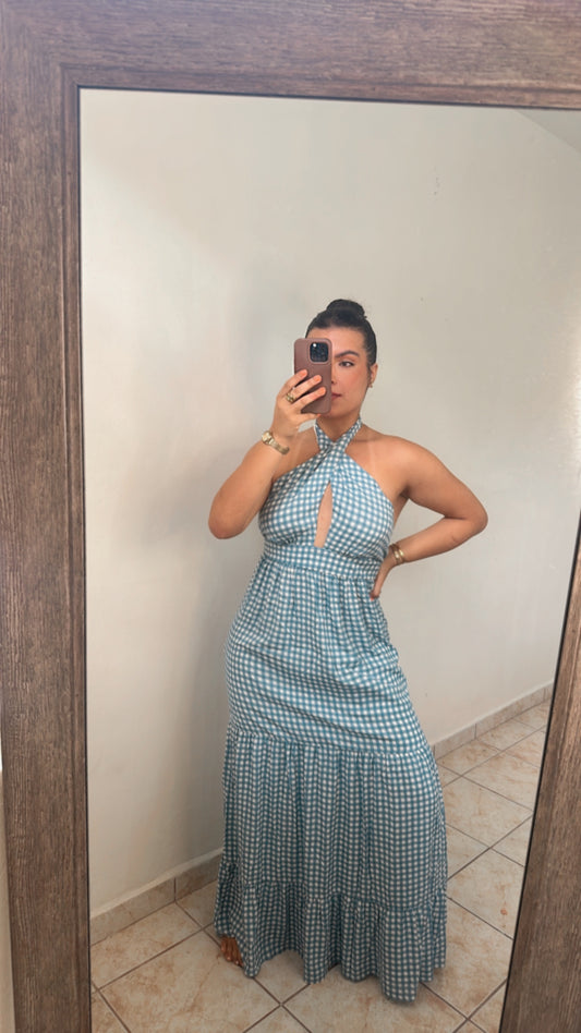 Blue Maxi Dress