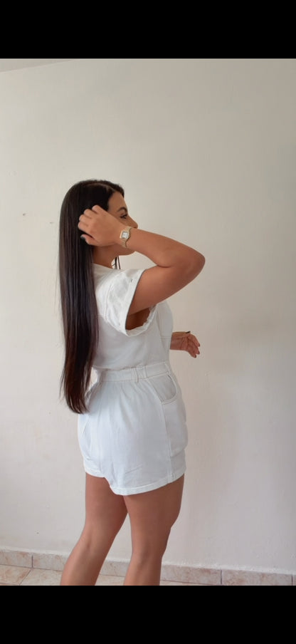 White romper