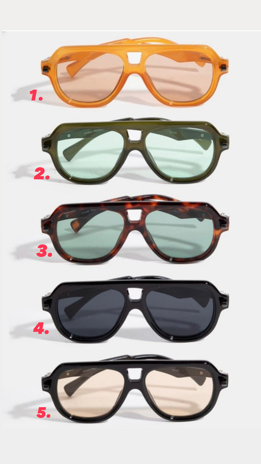 Double Bridge Sunglasses