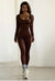 Chocolate Jumpsuit