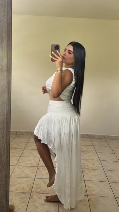 Cascade dress